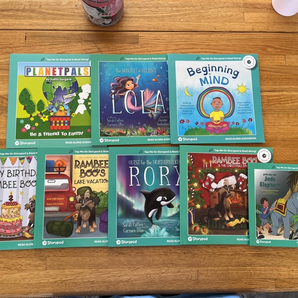 storypod Accessories 8 Storypod Audio Visual Books Poshmark